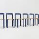 Vintage Bruno Rey dining chairs model 3300 set of 6