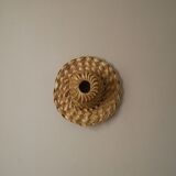 natural fiber hat braided decoration countryside bohemian ethnic handmade