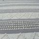 Handmade artisanal rug in Wool – Modern and natural design in Beige Ecru