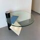 Memphis Postmodern Side Table by Peter Shire for Saporiti, 1980s
