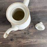 Porcelain Coffee Pot Decorated with Currants - Vintage 1900