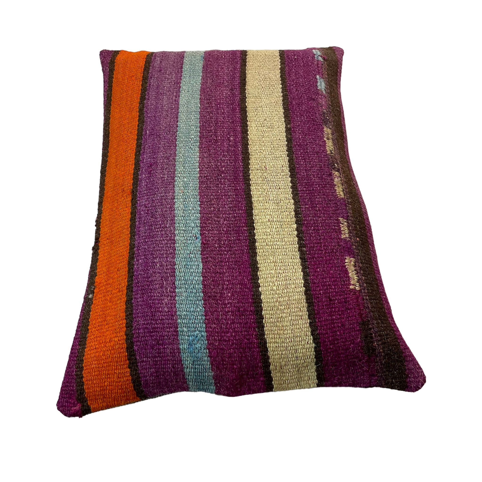 Housse de coussin vintage turque faite à la main 30 x 50 cm