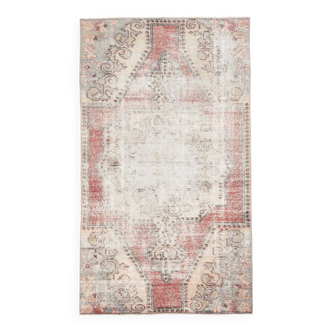 Tapis 3x6 pour buanderie, tapis Vintage Antique rouge Beige, 110x193Cm SK 2797
