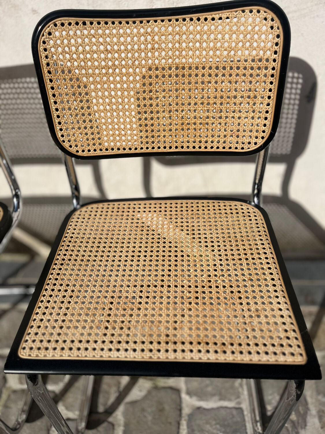 4 chaises Cesca B3 Breuer by KNoLL