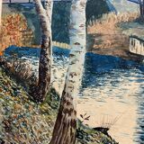 20th century undergrowth landscape