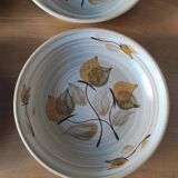 Set of 4 Niderviller stoneware plates