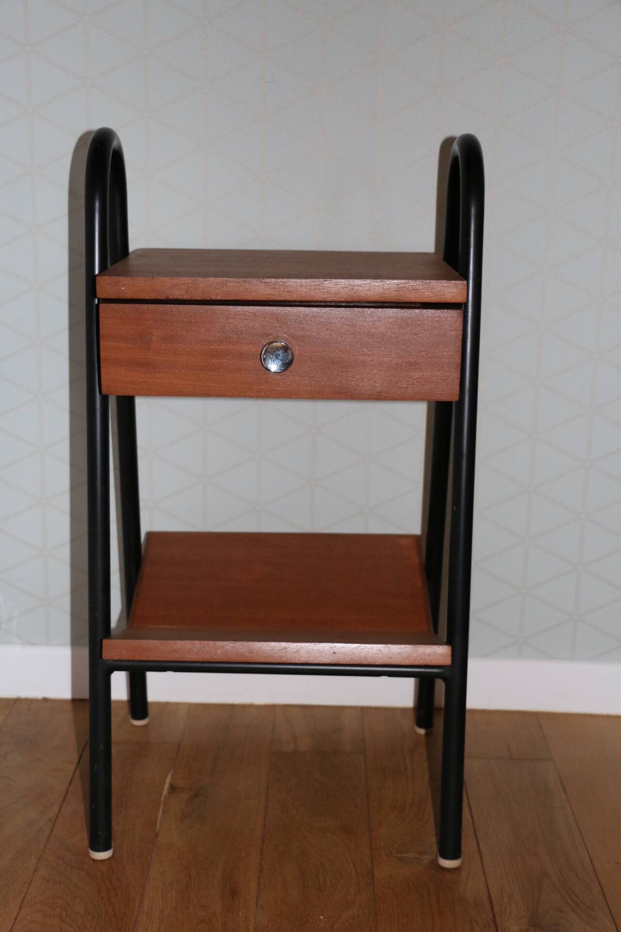 Jacques Hitier style bedside table 1960