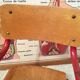 Chaise enfant écolier vintage