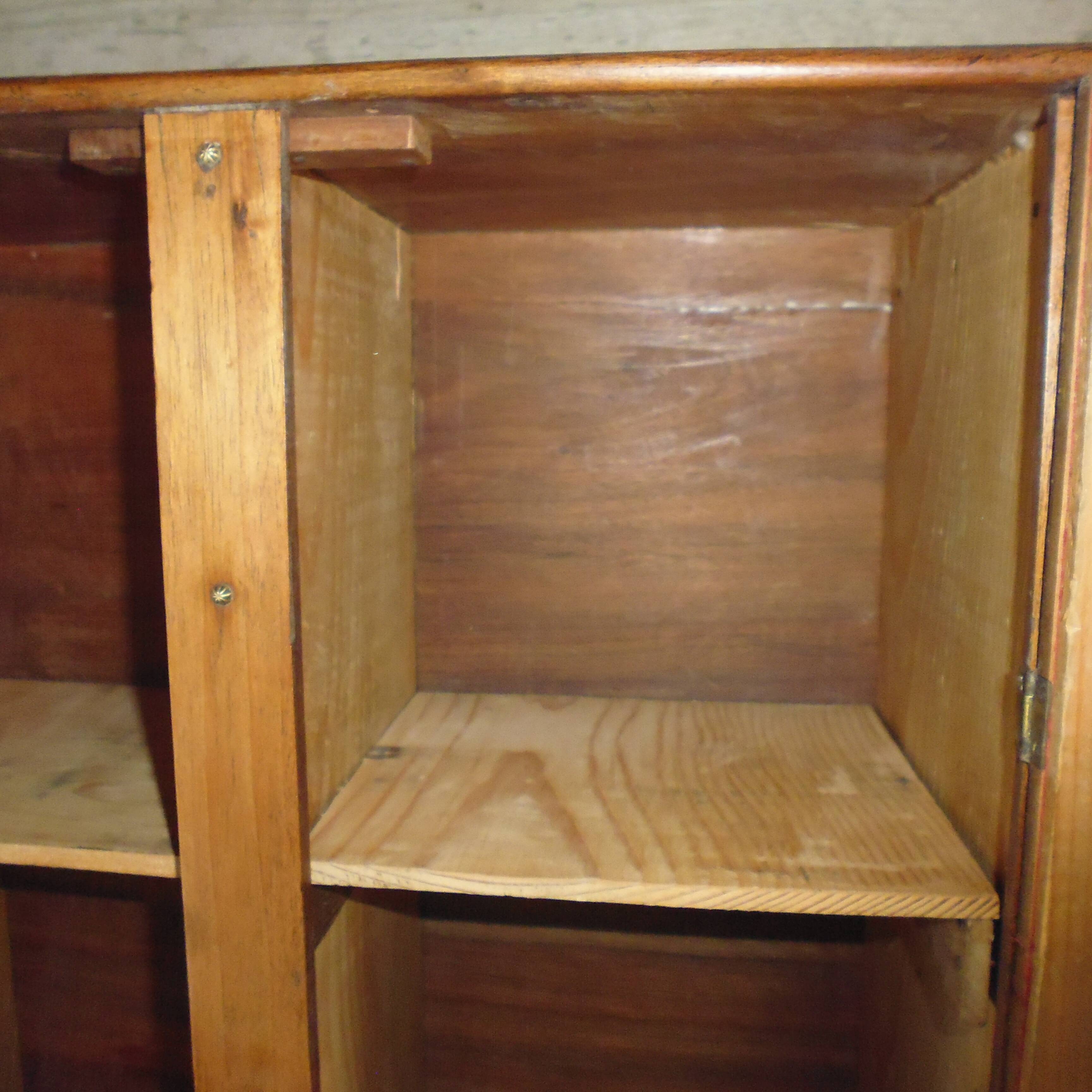 1900 walnut medicine cabinet