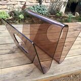 Vinyl doors/ magazines plexiglass form W