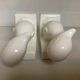 Pair of zoomorphic bookends for children
