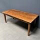 Rustic french farmhouse dining table made of oak and elm