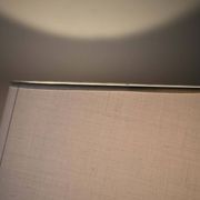 Lampe de table danoise en teck tourné des années 1950/60