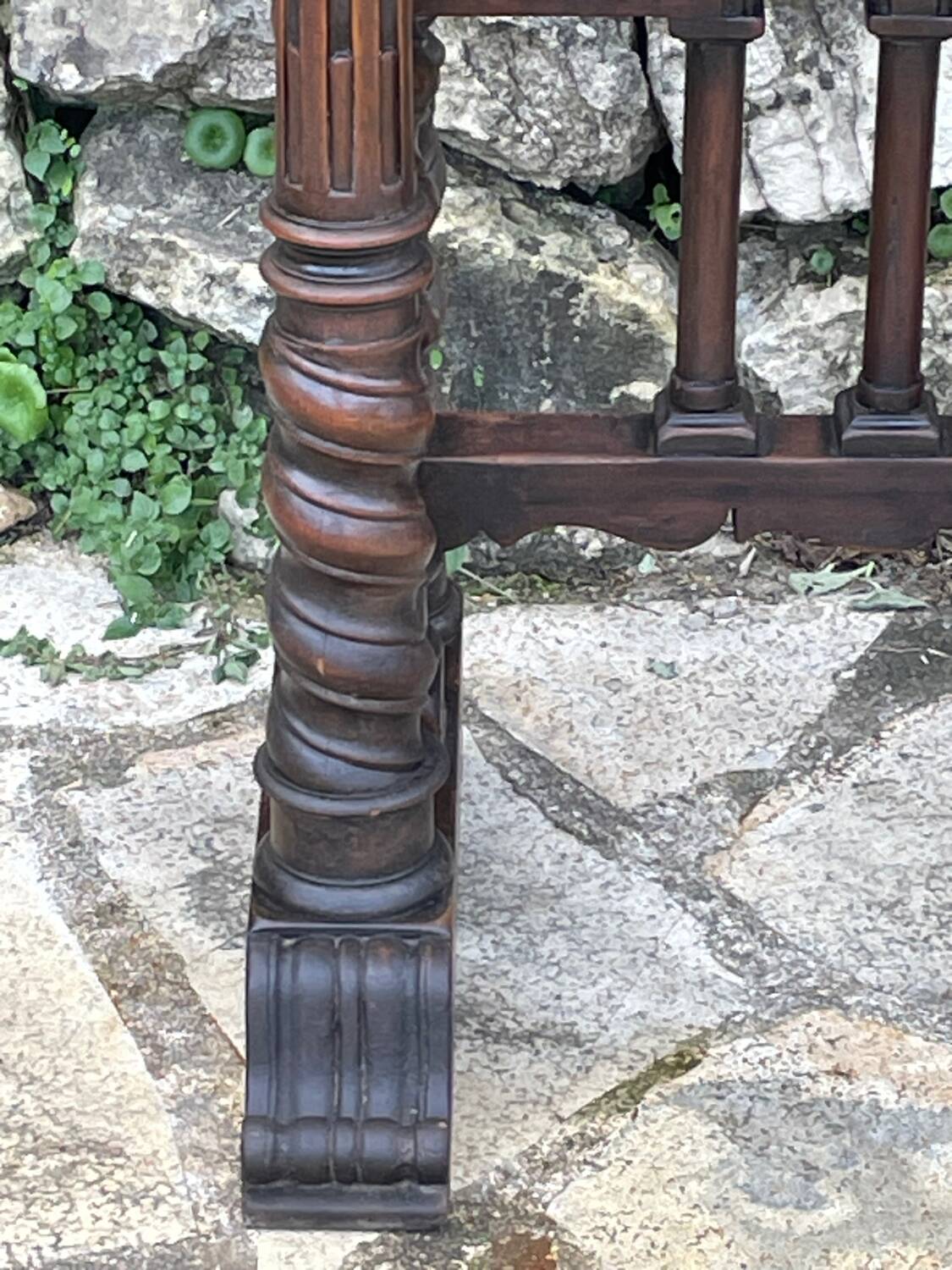 Spanish Vargueno Walnut Cabinet