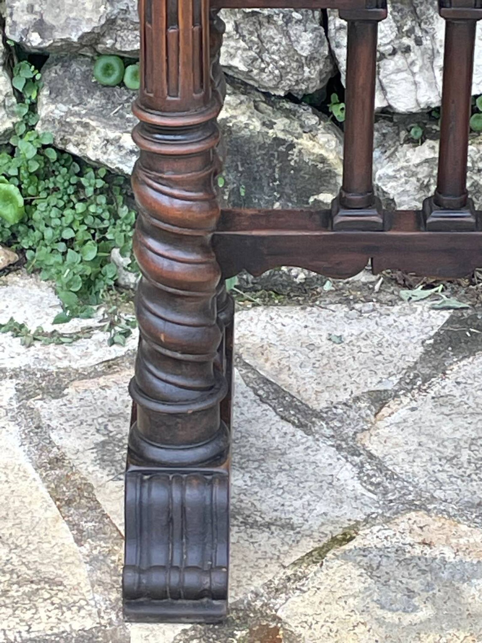 Spanish Vargueno Walnut Cabinet