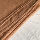 Terracotta tinted hemp harvest tablecloth
