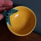 Lemon bowl in slipware