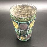Accolay 60s signed ceramic vase