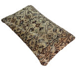 Vintage turkish rug cushion cover