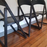 Lot of 3 folding chairs tunaet b751