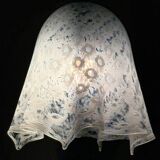 Paolo Venini. Mid-century ceiling lamp 'Fazzoletto', Murano glass, La Murrina, Italy, 1970s.