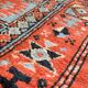Vintage silk and cotton rug - 142 x 84cm