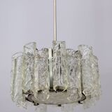 Carlo Nason Postmodern Italian Murano Glass Chandelier for Mazzega, 1970s