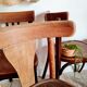 Lot de 6 chaises anciennes de bistrot