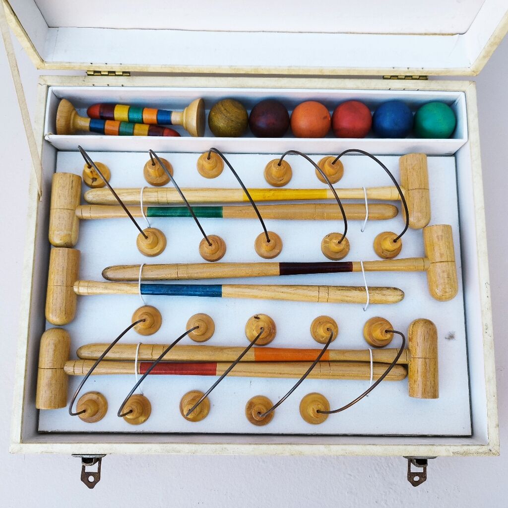 Salon croquet vintage game rachez paris