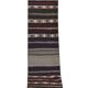 Vintage Turkish hallway rug 63x543 cm