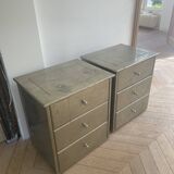 Metal coffee table, handmade