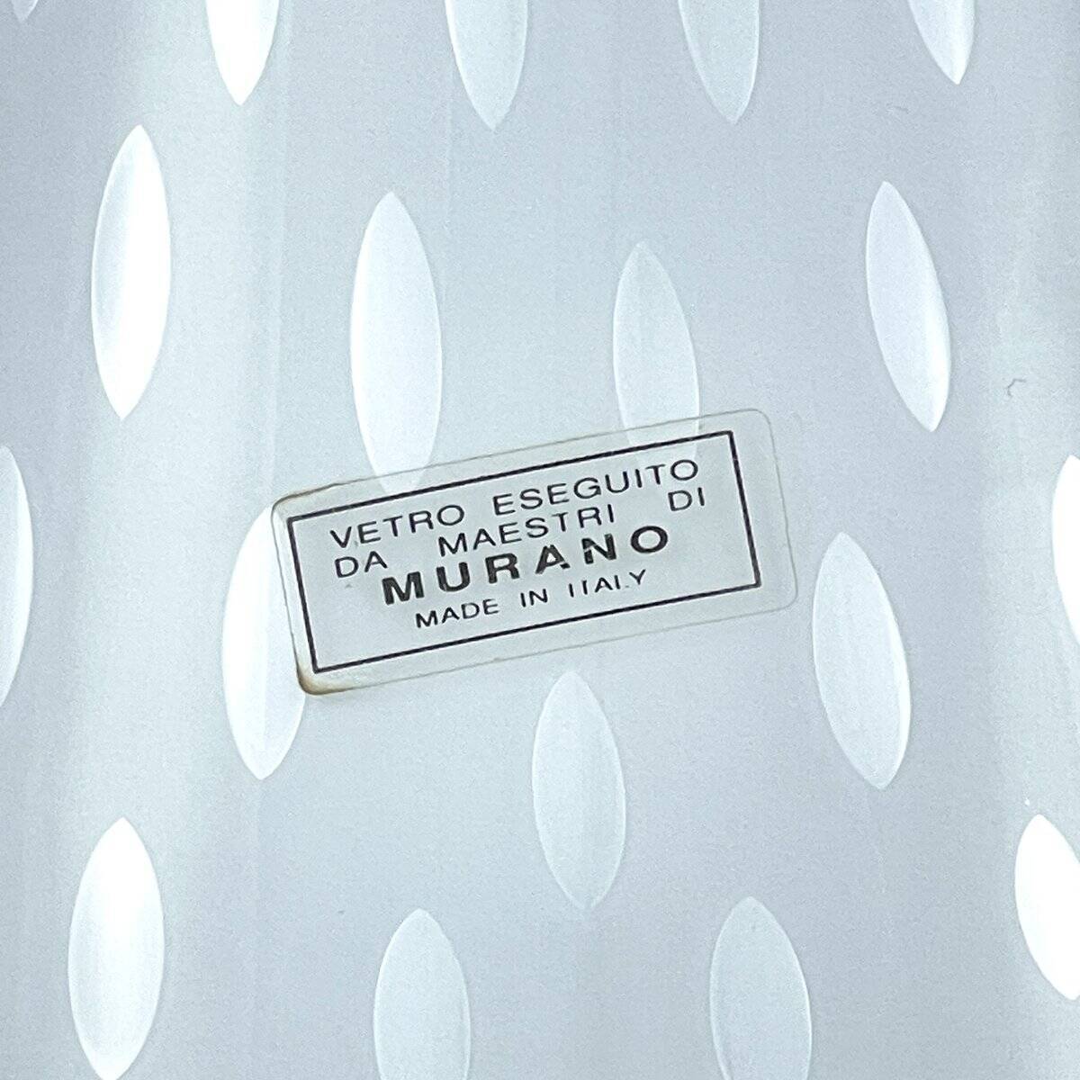 Murano glass table lamp Mushroom, Italy, 1990s