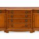 Buffet-style server enfilade English Empire