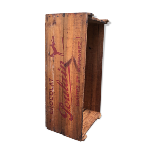 caisse en bois Chocolat