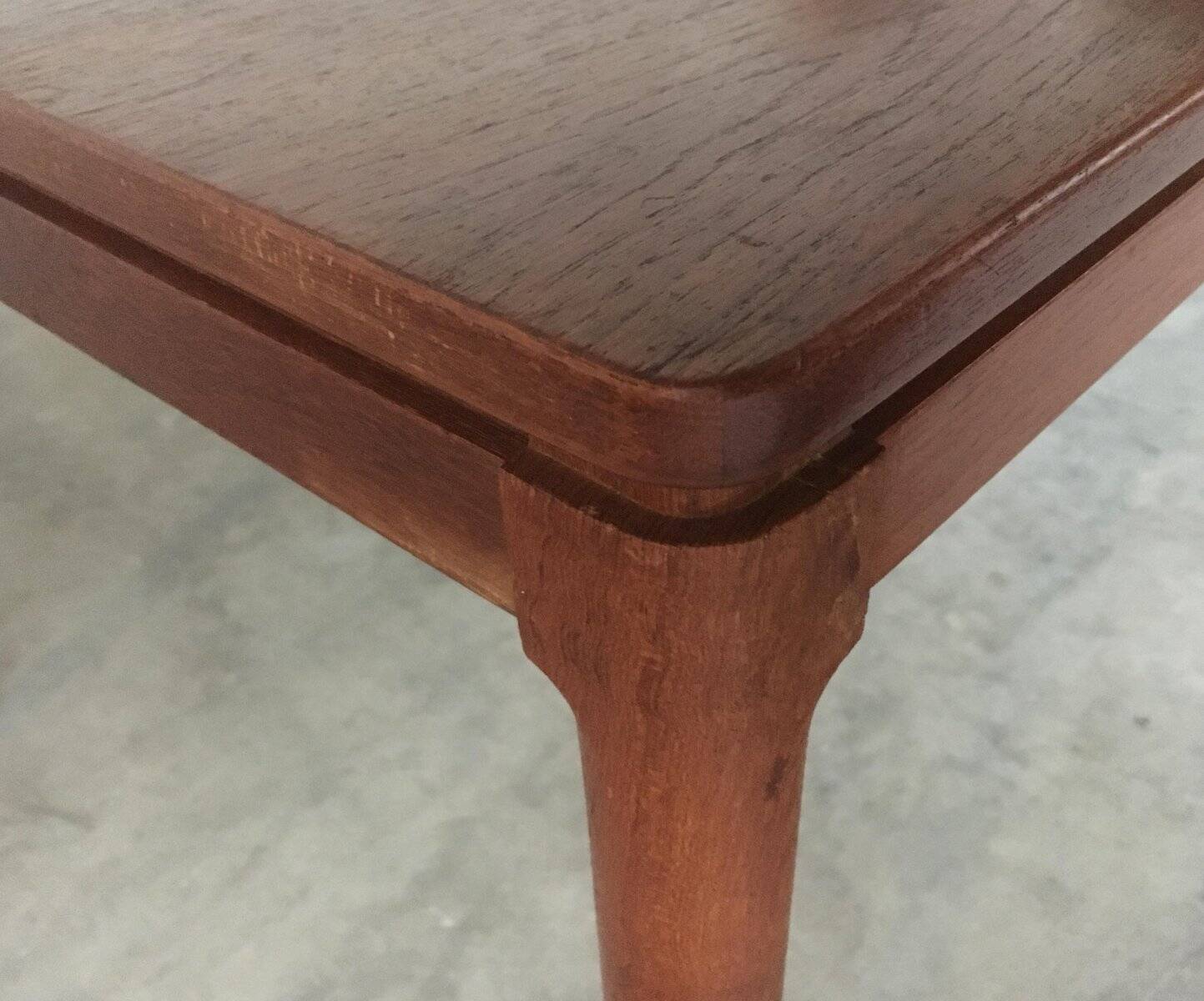 Danish teak coffee table from the mid-century by Anton Kildeberg Møbelfabrik.