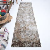 3x10 Antique Vintage Runner Rug 298x78Cm