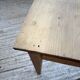 Table de ferme en pin et chêne