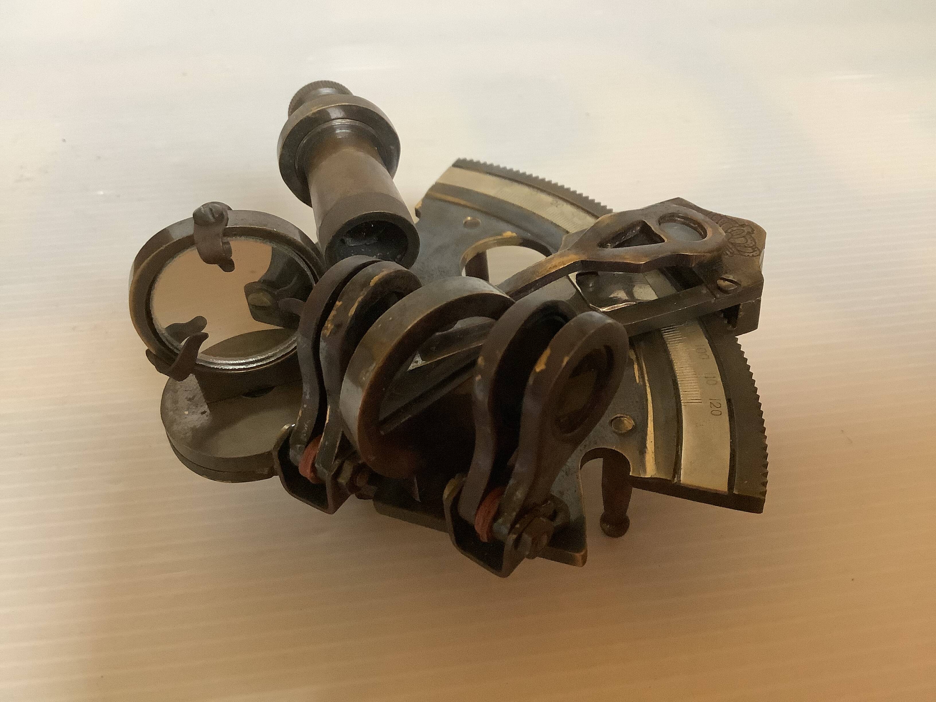 Marine compass sextant box