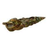Cendrier long coquillage barbotine