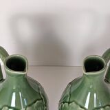 "Cabbage" oil and vinegar cruet
