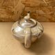 Antique teapot vallauris la roue ceramic beige vintage #b276