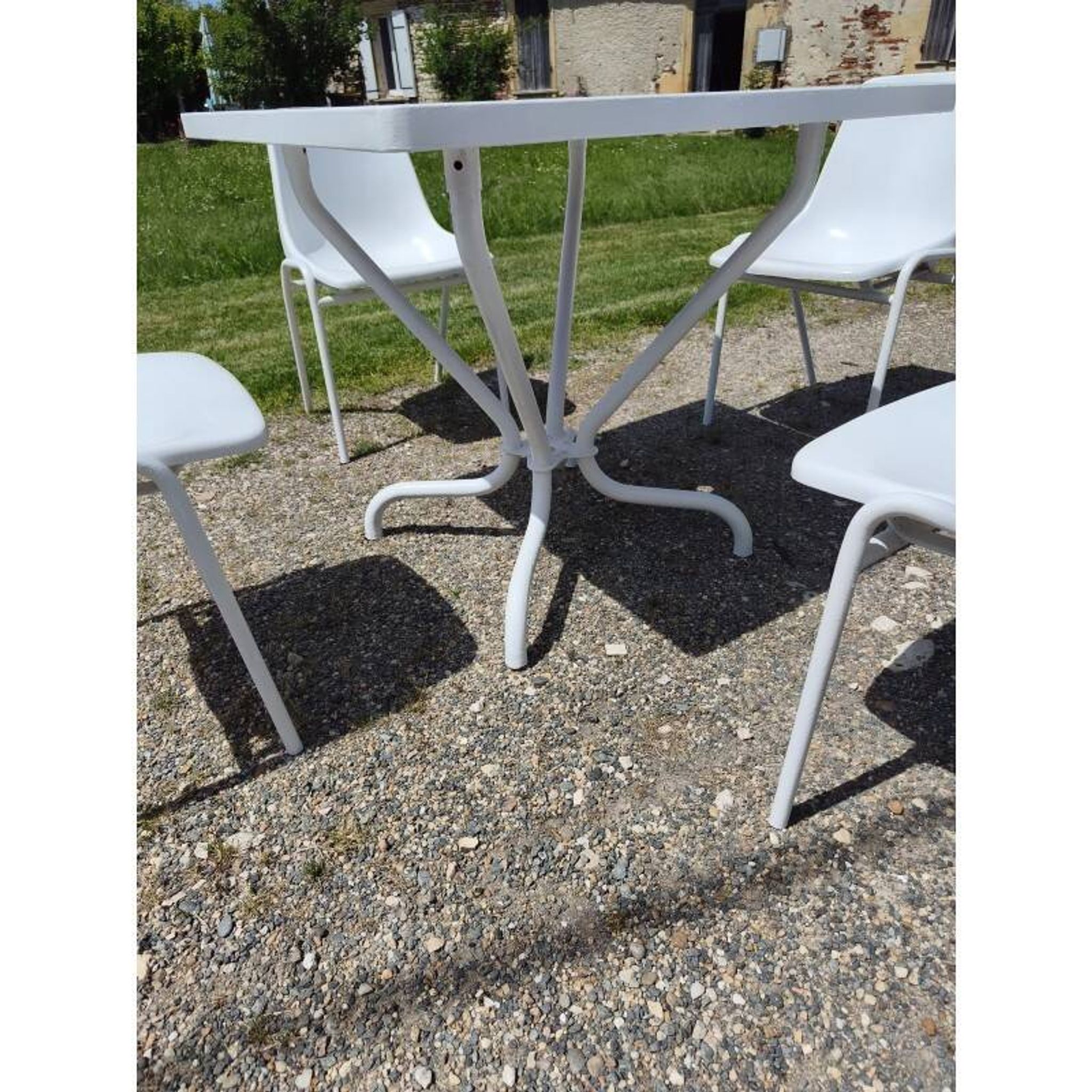 Salon de jardin des années 60/70