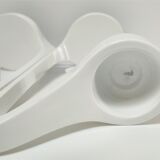 Pair of designer candle holders by Monika Mulder for vintage Ikea