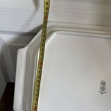 Old Dish Plate Handle Gien Earthenware Ceramic Renaissance Decor