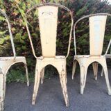 Lot 4 chairs A by Tolix