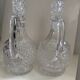 2 carafes cristal