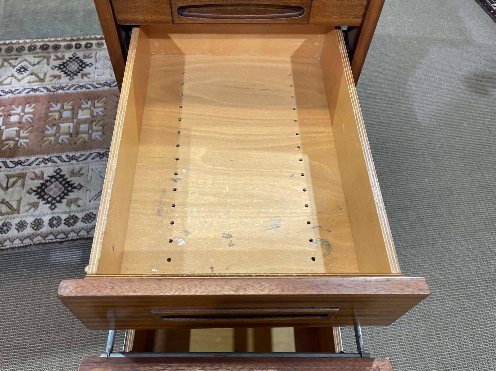 1960s mahogany executive desk - can be dismantled into 3 parts