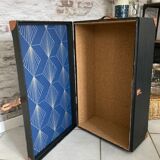 Trunk, wooden travel chest