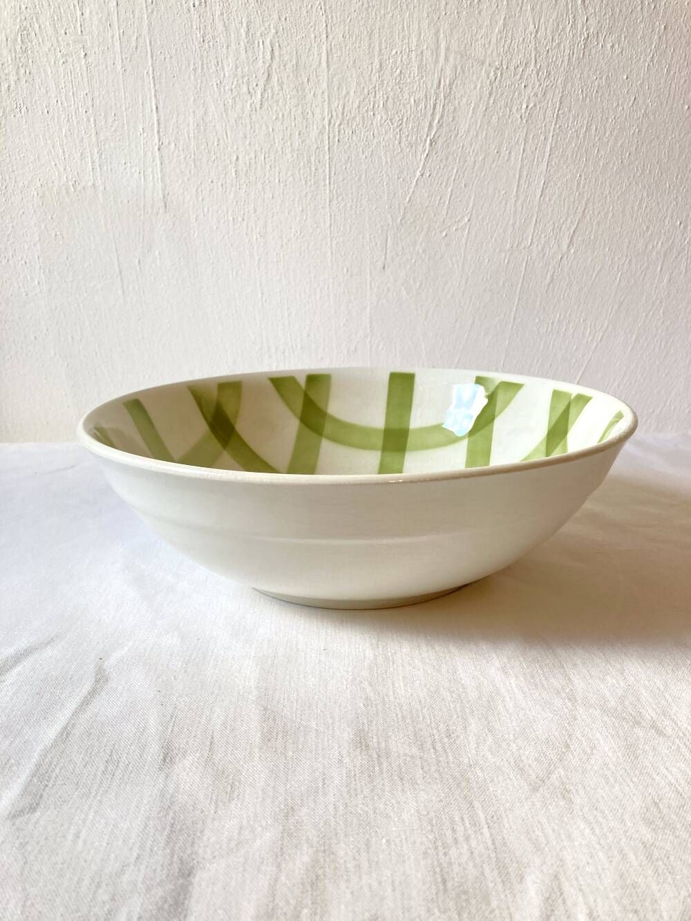 Set of three serving dishes, Moulins des Loups, model "Tablecloth"