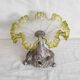 Glass bowl and Art Nouveau regulator
